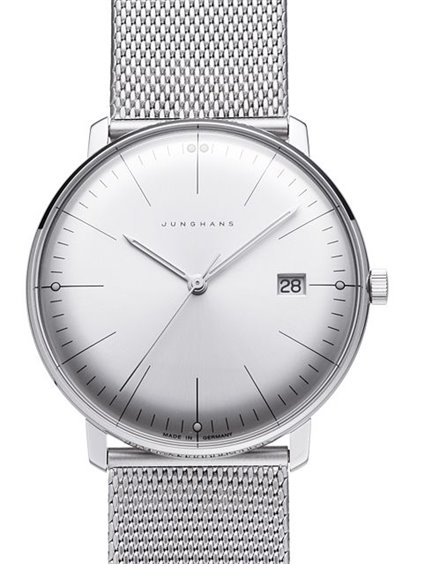 Oiritaly Watch Quartz Man Junghans 041 4463.44 Max Bill